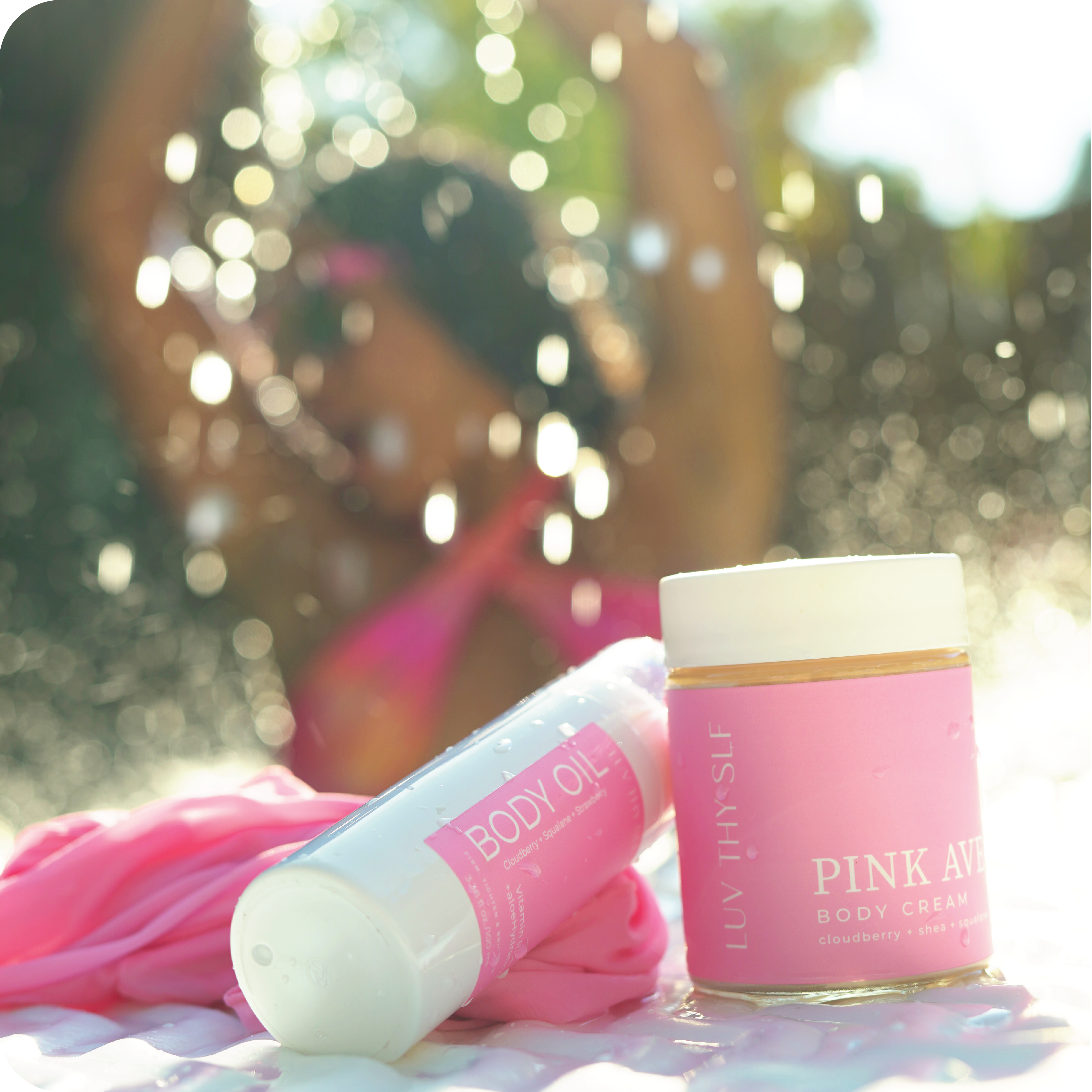 PINK AVE STRAWBERRY GLAZE BODY OIL